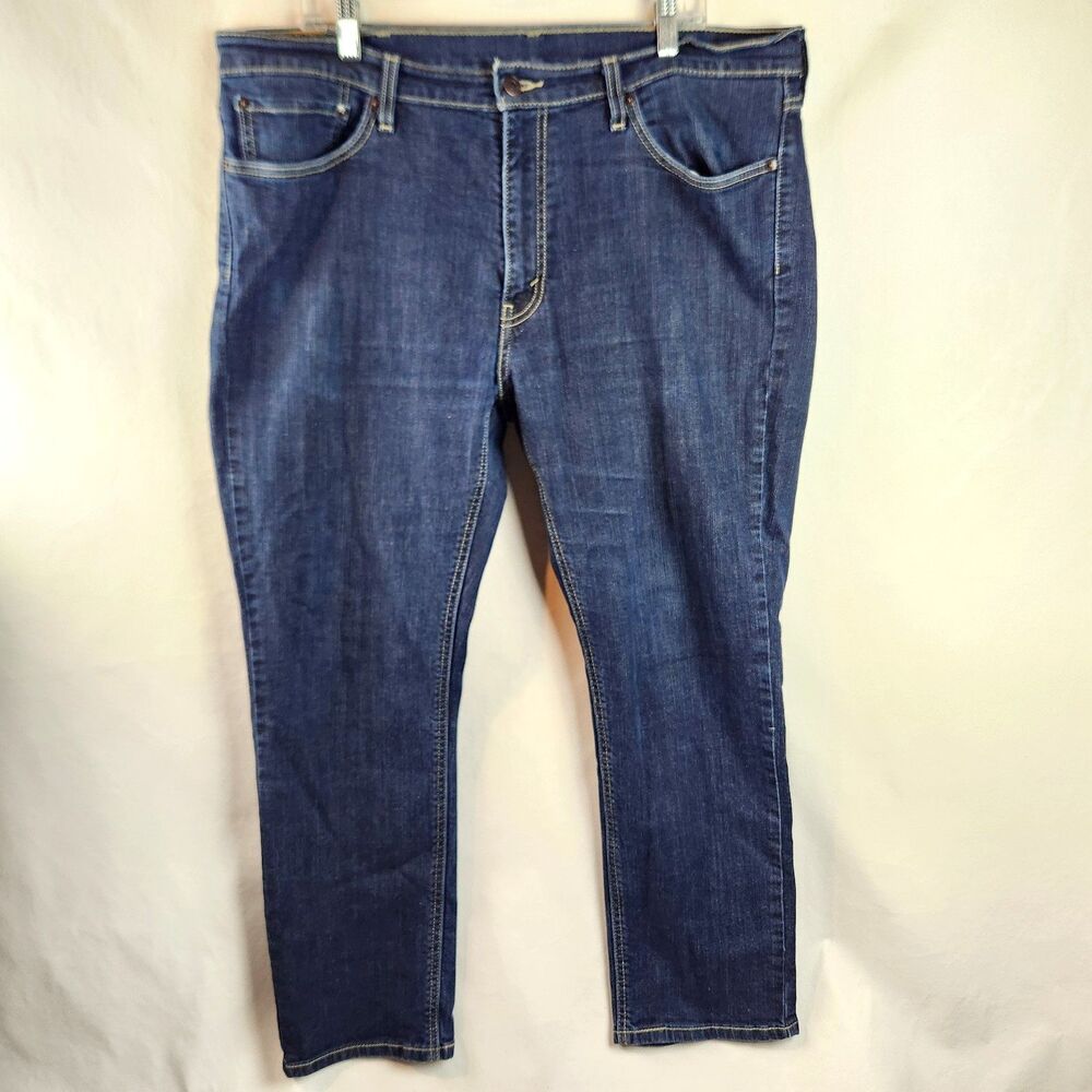 Levi's 541 Jeans Mens 38x30 Blue Dark Wash Athletic Fit Stretch Denim Classic